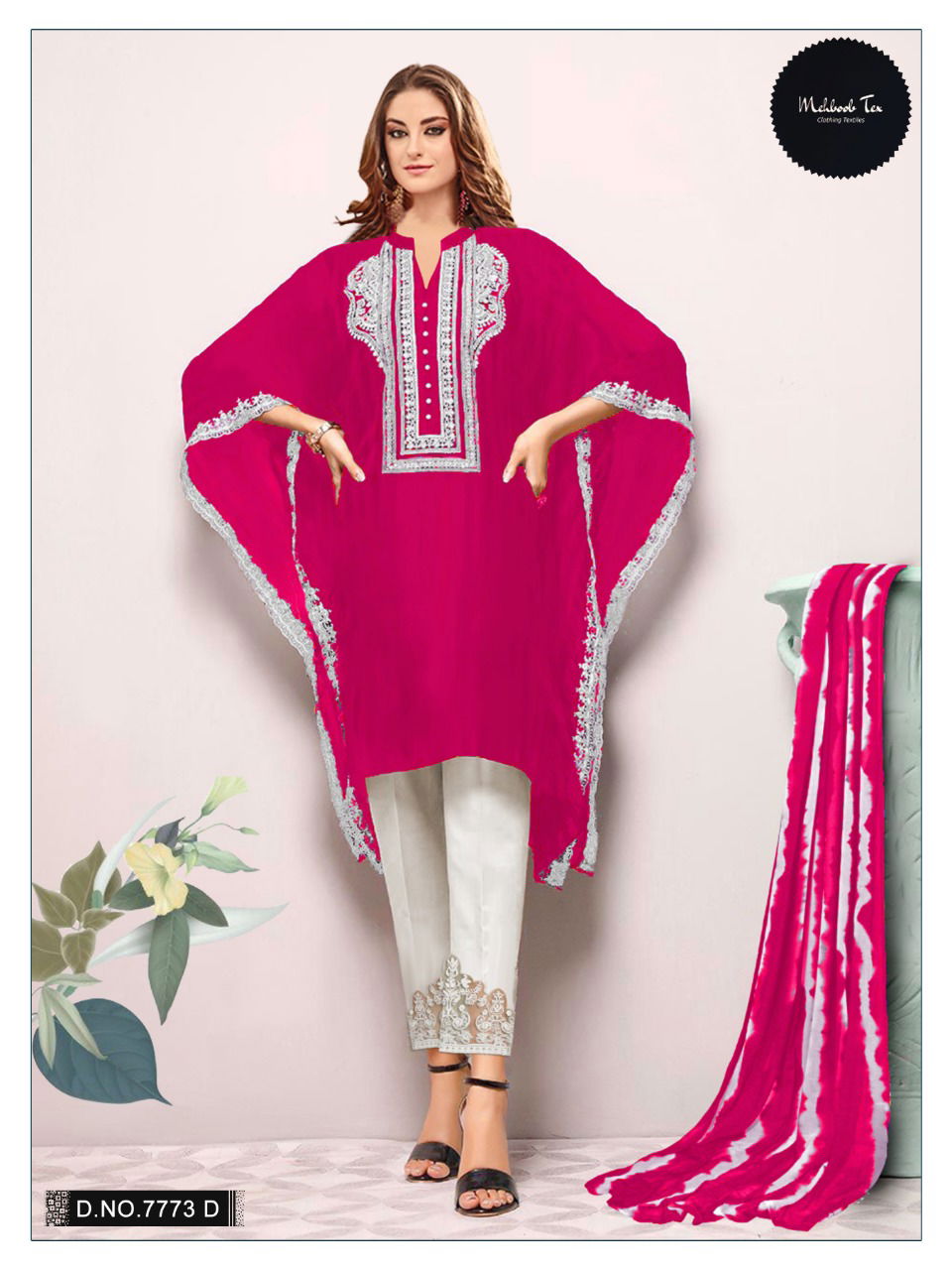 Mehboob Tex Kaftan 1 New Designer Fancy Wear Ready Made Collection